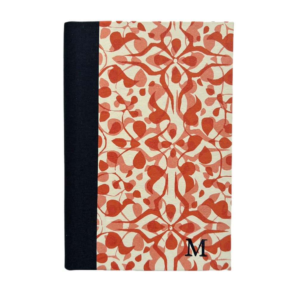 Floral Red Notebook