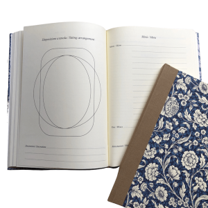 At Home Journal, Florentine Blue