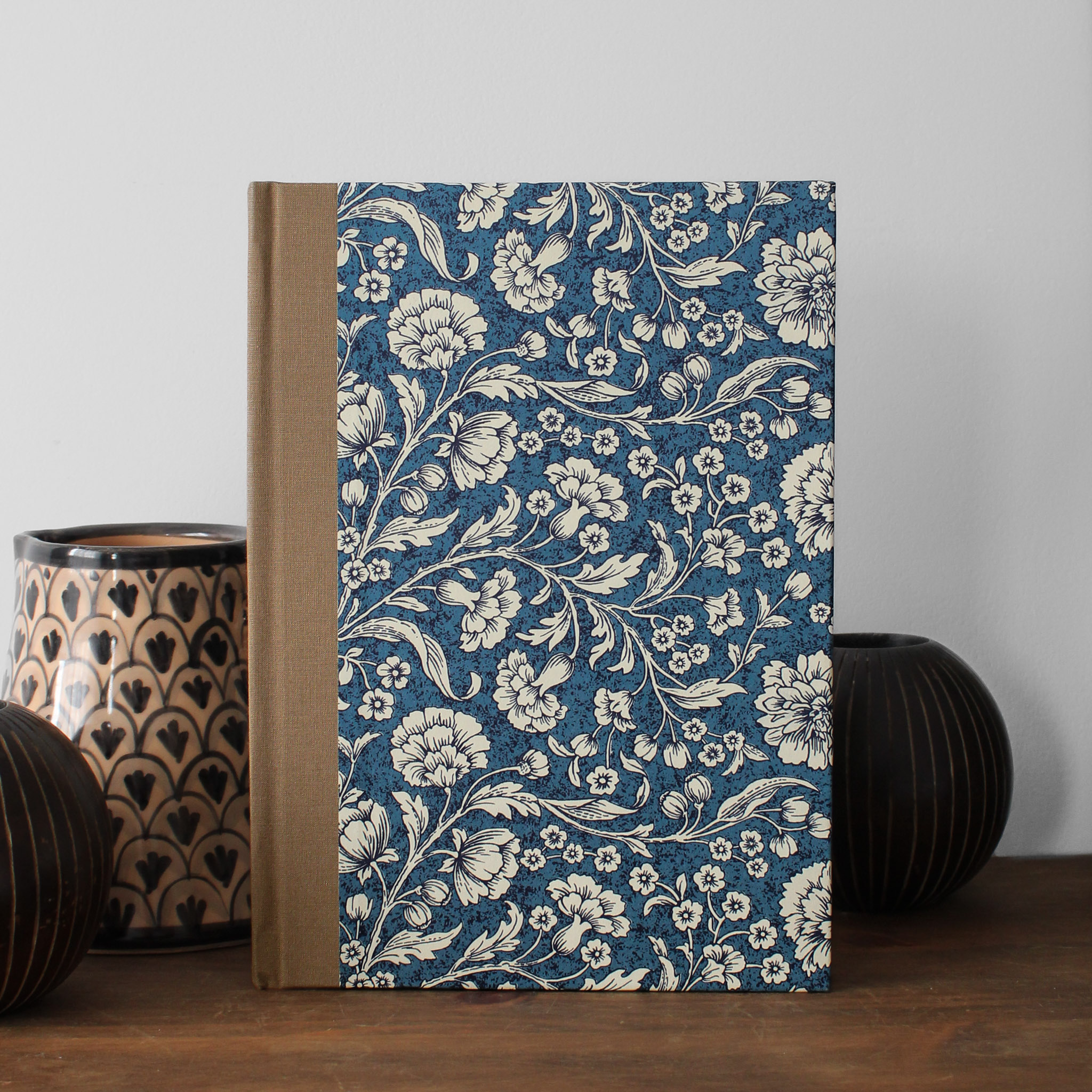 At Home Journal, Florentine Blue