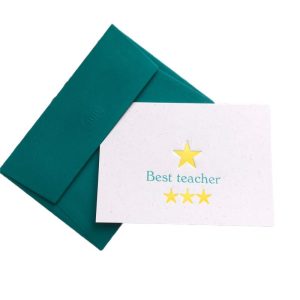 Best Teacher Greeting Card