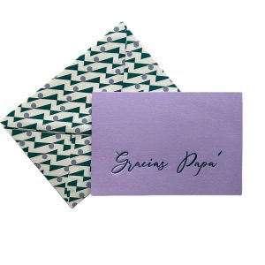 Gracias Papá Greeting Card