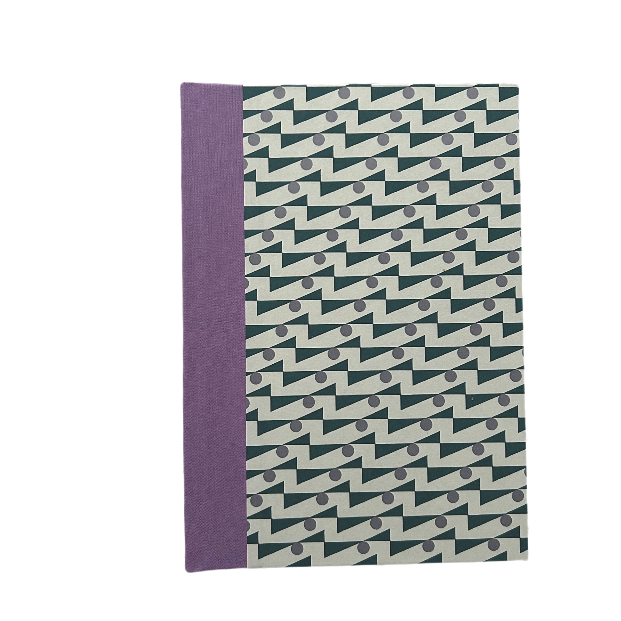 Lilac Zig Zag Notebook
