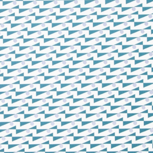 Wrapping Paper, Blue & Lilac Zig Zag, 2 Sheets