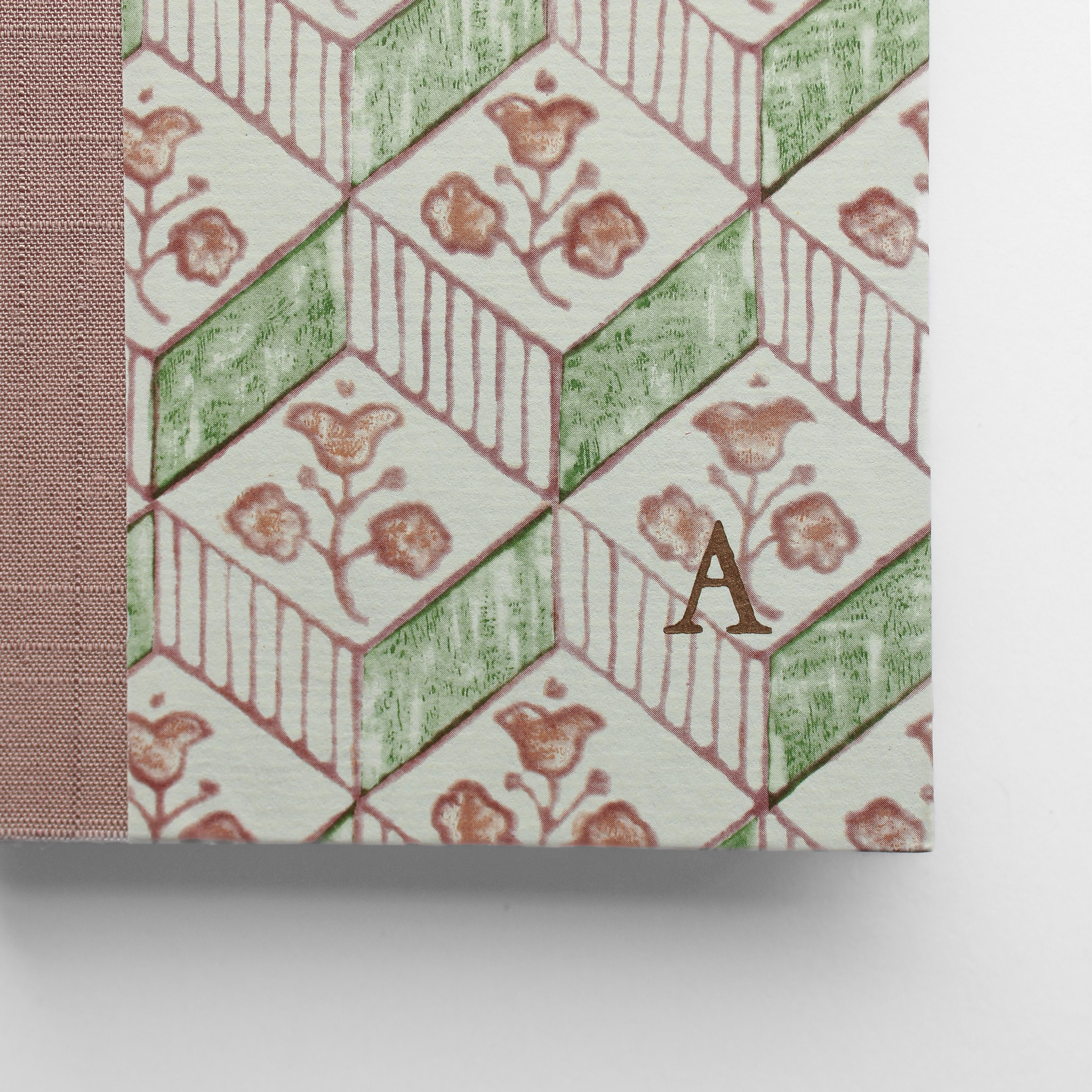 Green Heritage Florentine Notebook - Image 2