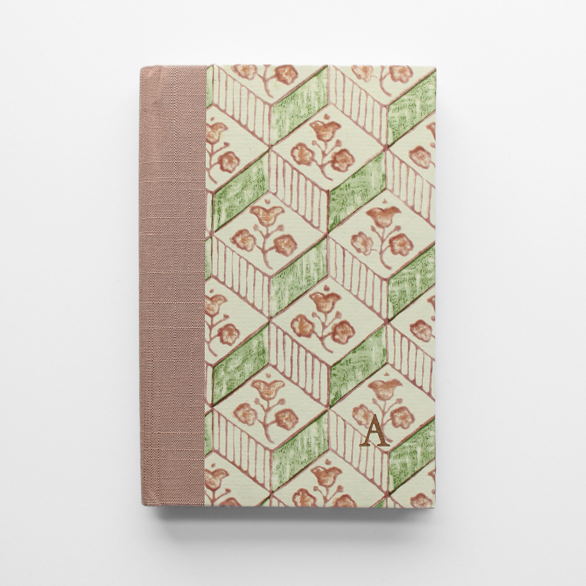 Green Heritage Florentine Notebook
