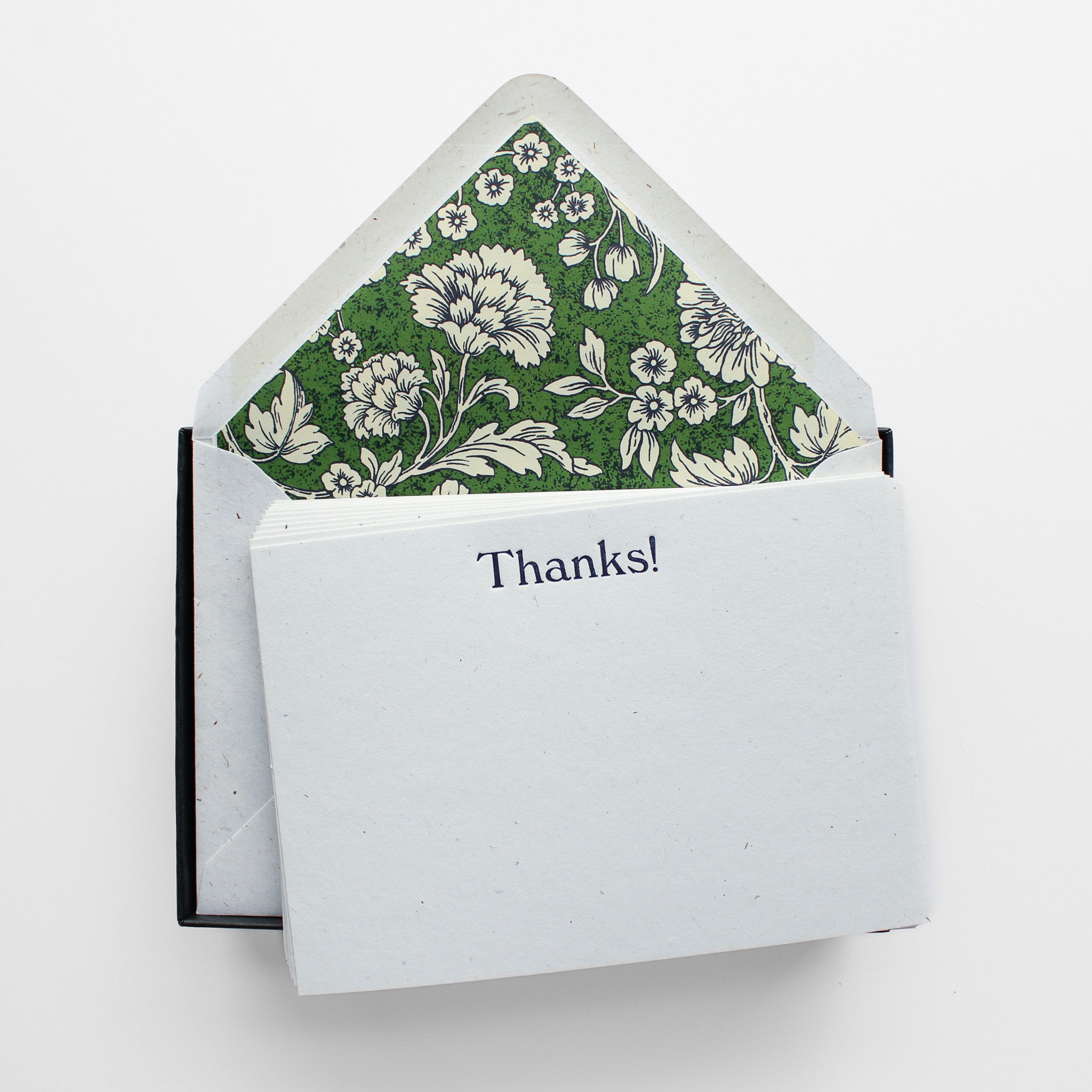 Green Florentine, Thanks, Box of 10 - Image 2